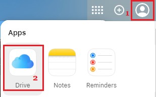 如何从电脑上传文件到 iCloud Drive
