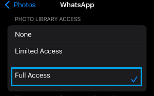 修复：WhatsApp 保存的照片不在相册中显示