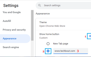 如何在 Google Chrome 中设置主页