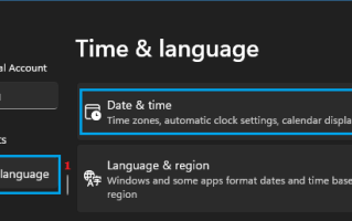 如何在Windows 11/10中更改时区