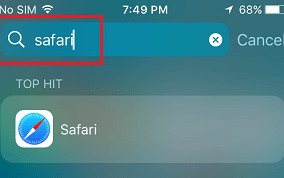 iPhone 或 iPad 上 Safari 图标不见了怎么办
