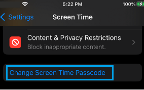 如何在 iPhone 上重置屏幕使用时间密码