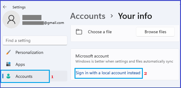 Windows 11 如何将微软账户切换为本地账户？-第2张图片-致知笔记