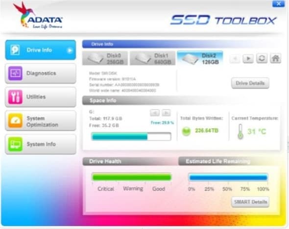 10 款免费 SSD 工具,帮你优化 Windows 下的固态硬盘-第6张图片-致知笔记 10 款免费 SSD 工具,帮你优化 Windows 下的固态硬盘-第6张图片-致知笔记
