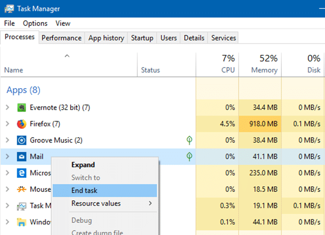 Windows 10 关闭无响应应用的 2 种方法-第3张图片-致知笔记 Windows 10 关闭无响应应用的 2 种方法-第3张图片-致知笔记