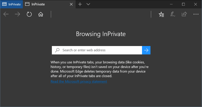 Windows 10 中以 InPrivate 模式打开 Edge 浏览器的 2 种方法-第1张图片-致知笔记 Windows 10 中以 InPrivate 模式打开 Edge 浏览器的 2 种方法-第1张图片-致知笔记