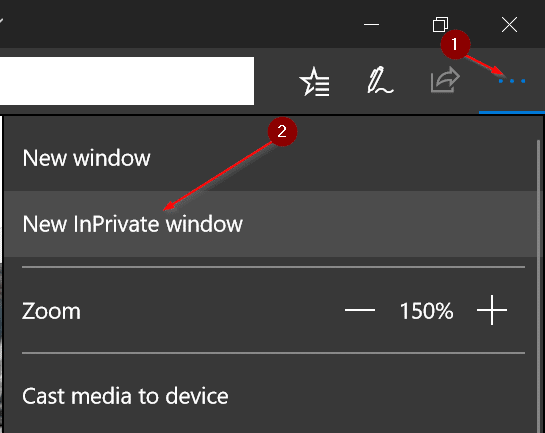 Windows 10 中以 InPrivate 模式打开 Edge 浏览器的 2 种方法-第3张图片-致知笔记 Windows 10 中以 InPrivate 模式打开 Edge 浏览器的 2 种方法-第3张图片-致知笔记