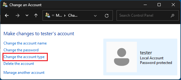 如何在 Windows 11/10 中将本地帐户更改为管理员-第8张图片-致知笔记 - 专注教程知识分享 如何在 Windows 11/10 中将本地帐户更改为管理员-第8张图片-致知笔记 - 专注教程知识分享
