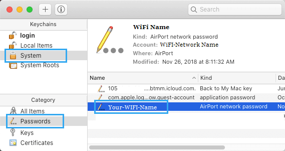 如何在 iPhone 和 Mac 上查找 Wi-Fi 密码-第4张图片-致知笔记 - 专注教程知识分享 如何在 iPhone 和 Mac 上查找 Wi-Fi 密码-第4张图片-致知笔记 - 专注教程知识分享