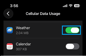 修复:天气应用在 iPhone 上无法正常工作-第4张图片-致知笔记 - 专注教程知识分享 修复:天气应用在 iPhone 上无法正常工作-第4张图片-致知笔记 - 专注教程知识分享