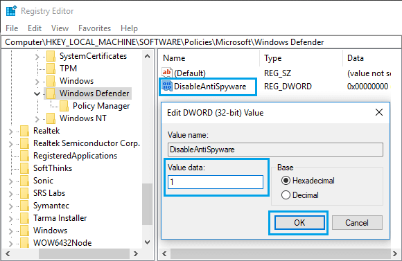 如何在 Windows 11/10 中禁用 Windows Defender-第6张图片-致知笔记 - 专注教程知识分享 如何在 Windows 11/10 中禁用 Windows Defender-第6张图片-致知笔记 - 专注教程知识分享
