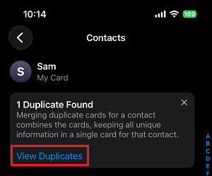 如何从 iPhone 中删除重复联系人-第3张图片-致知笔记 - 专注教程知识分享 如何从 iPhone 中删除重复联系人-第3张图片-致知笔记 - 专注教程知识分享
