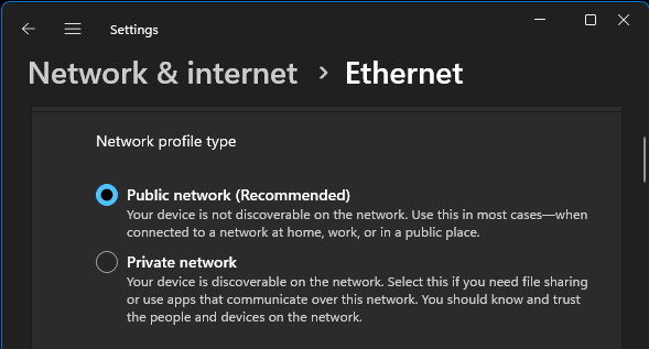 Windows 中公用网络和专用网络的区别-第2张图片-致知笔记 - 专注教程知识分享 Windows 中公用网络和专用网络的区别-第2张图片-致知笔记 - 专注教程知识分享