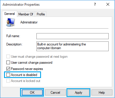 如何在 Windows 11/10 中启用隐藏的管理员帐户-第6张图片-致知笔记 - 专注教程知识分享 如何在 Windows 11/10 中启用隐藏的管理员帐户-第6张图片-致知笔记 - 专注教程知识分享