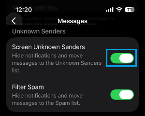 如何在 iPhone 上过滤未知发件人的信息-第1张图片-致知笔记 - 专注教程知识分享 如何在 iPhone 上过滤未知发件人的信息-第1张图片-致知笔记 - 专注教程知识分享