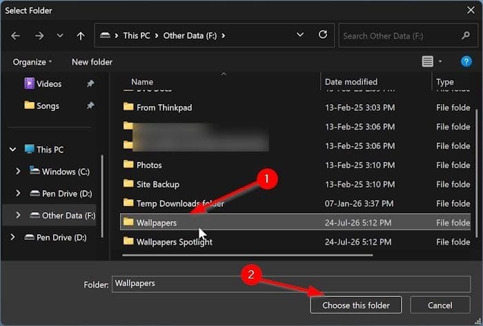 如何在 Windows 11 中设置照片幻灯片作为锁屏背景-第3张图片-致知笔记 - 专注教程知识分享