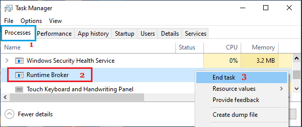 修复:Windows 11/10 中 Runtime Broker 占用 CPU 过高-第1张图片-致知笔记 修复:Windows 11/10 中 Runtime Broker 占用 CPU 过高-第1张图片-致知笔记