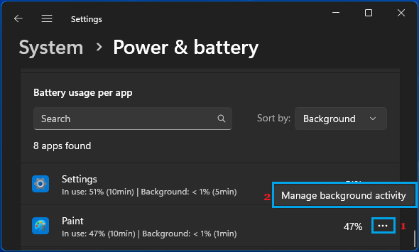 如何在 Windows 11/10 中禁用后台应用-第6张图片-致知笔记