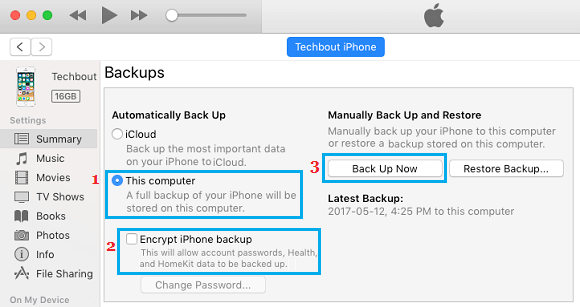 如何把 iPhone 备份到 Mac 和 Windows 电脑-第4张图片-致知笔记 如何把 iPhone 备份到 Mac 和 Windows 电脑-第4张图片-致知笔记