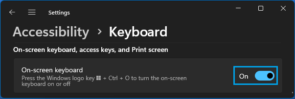 如何在 Windows 11/10 中启用触摸键盘-第2张图片-致知笔记 如何在 Windows 11/10 中启用触摸键盘-第2张图片-致知笔记
