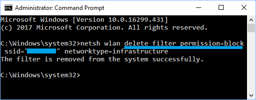 如何在 Windows 11/10 中隐藏或屏蔽 Wi-Fi 网络-第6张图片-致知笔记 如何在 Windows 11/10 中隐藏或屏蔽 Wi-Fi 网络-第6张图片-致知笔记