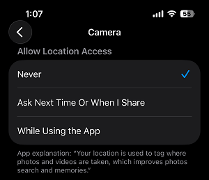 如何关闭 iPhone 照片的地理位置标记-第2张图片-致知笔记 如何关闭 iPhone 照片的地理位置标记-第2张图片-致知笔记
