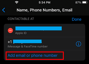 如何在iPhone上为iMessage添加新邮箱地址-第2张图片-致知笔记