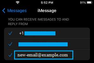 如何在iPhone上为iMessage添加新邮箱地址-第5张图片-致知笔记