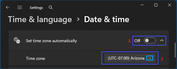 如何在Windows 11/10中更改时区-第2张图片-致知笔记