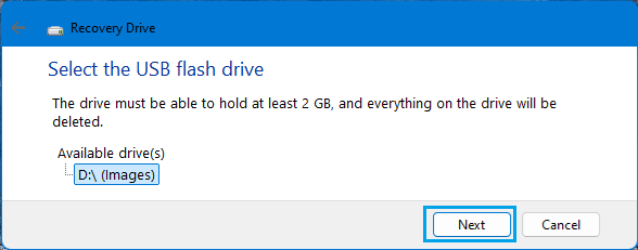 如何在Windows 11/10中创建恢复驱动器-第3张图片-致知笔记 如何在Windows 11/10中创建恢复驱动器-第3张图片-致知笔记