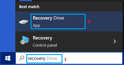 如何在Windows 11/10中创建恢复驱动器-第1张图片-致知笔记 如何在Windows 11/10中创建恢复驱动器-第1张图片-致知笔记