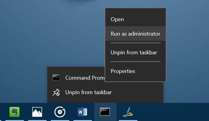 Windows 10 中以管理员身份运行固定在任务栏程序的 3 种方法-第4张图片-致知笔记 Windows 10 中以管理员身份运行固定在任务栏程序的 3 种方法-第4张图片-致知笔记