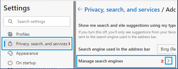 如何在 Windows 11 中更改 Microsoft Edge 默认搜索引擎(Google、DuckDuckGo)-第3张图片-致知笔记 如何在 Windows 11 中更改 Microsoft Edge 默认搜索引擎(Google、DuckDuckGo)-第3张图片-致知笔记