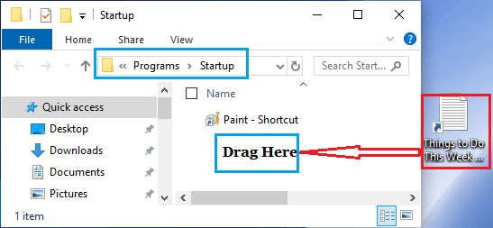 如何在 Windows 11/10 中将应用或程序加入开机启动项-第7张图片-致知笔记 如何在 Windows 11/10 中将应用或程序加入开机启动项-第7张图片-致知笔记