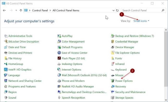 如何在 Windows 10 开始菜单电源选项中添加休眠-第2张图片-致知笔记