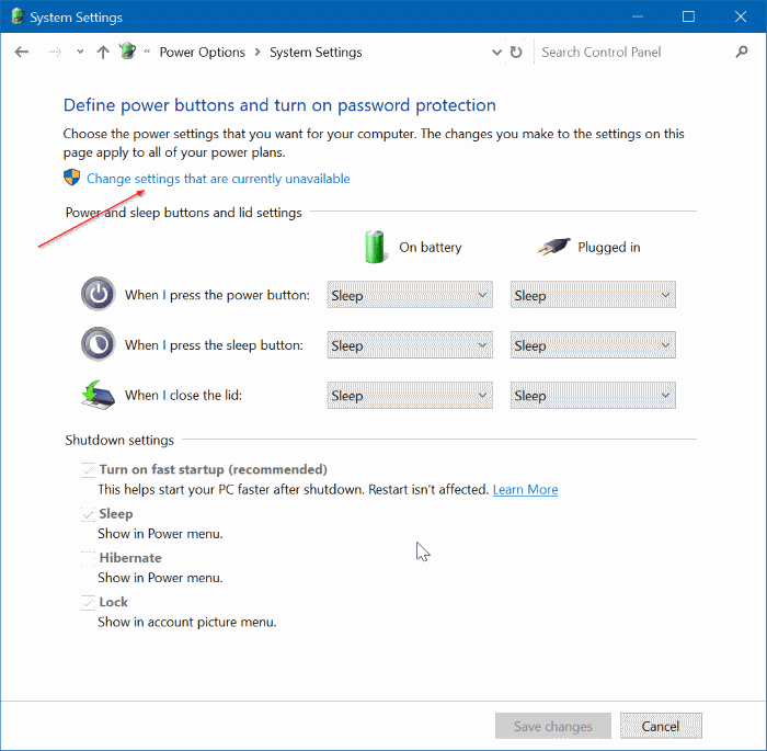 如何在 Windows 10 开始菜单电源选项中添加休眠-第4张图片-致知笔记