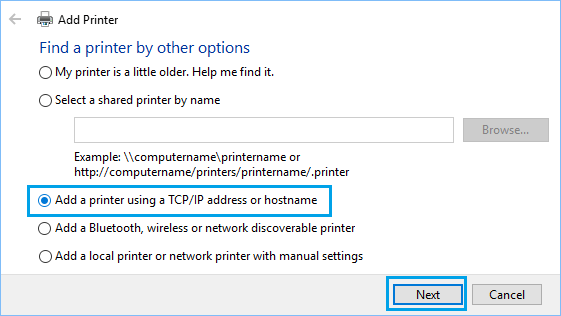 如何通过 IP 地址在 Windows 10/11 中添加打印机-第4张图片-致知笔记 如何通过 IP 地址在 Windows 10/11 中添加打印机-第4张图片-致知笔记