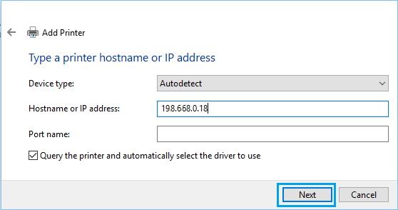如何通过 IP 地址在 Windows 10/11 中添加打印机-第5张图片-致知笔记 如何通过 IP 地址在 Windows 10/11 中添加打印机-第5张图片-致知笔记