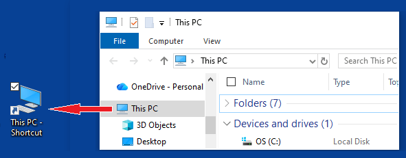 如何在 Windows 11/10 桌面添加“此电脑”图标-第4张图片-致知笔记