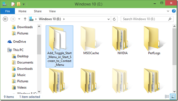 Windows 10 桌面右键菜单添加“开始菜单/开始屏幕”切换选项教程-第3张图片-致知笔记