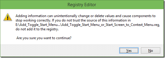 Windows 10 桌面右键菜单添加“开始菜单/开始屏幕”切换选项教程-第5张图片-致知笔记