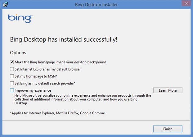 自动将 Bing 主页图片设置为 Windows 8.1 开始屏幕背景-第3张图片-致知笔记 自动将 Bing 主页图片设置为 Windows 8.1 开始屏幕背景-第3张图片-致知笔记