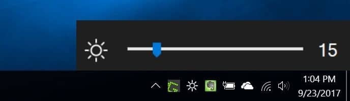 Brightness Slider:在 Windows 10 任务栏直接调节屏幕亮度-第1张图片-致知笔记 Brightness Slider:在 Windows 10 任务栏直接调节屏幕亮度-第1张图片-致知笔记