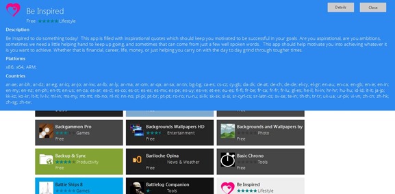 在线浏览 Windows 8 应用商店：MetroStore Scanner 使用指南-第2张图片-致知笔记
