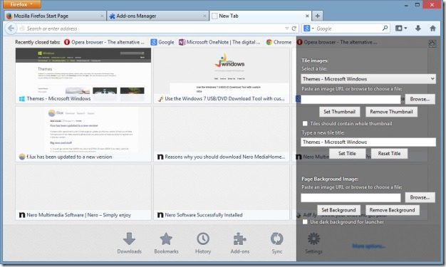 使用 New Tab Tools 扩展自定义 Firefox 新标签页背景-第2张图片-致知笔记 使用 New Tab Tools 扩展自定义 Firefox 新标签页背景-第2张图片-致知笔记