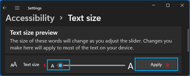 如何在 Windows 11/10 中调整文本大小-第2张图片-致知笔记 如何在 Windows 11/10 中调整文本大小-第2张图片-致知笔记