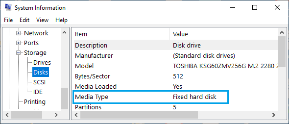 如何查看电脑硬盘是 SSD 还是 HDD(3 种方法)-第6张图片-致知笔记 如何查看电脑硬盘是 SSD 还是 HDD(3 种方法)-第6张图片-致知笔记