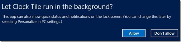 在 Windows 8 开始屏幕显示时钟的 Clock Tile 应用-第3张图片-致知笔记 在 Windows 8 开始屏幕显示时钟的 Clock Tile 应用-第3张图片-致知笔记