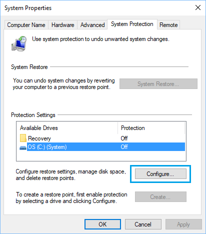 《如何在 Windows 11/10 中创建系统还原点》-第3张图片-致知笔记 《如何在 Windows 11/10 中创建系统还原点》-第3张图片-致知笔记
