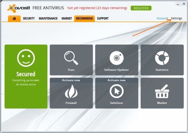 如何关闭 Avast 杀毒软件的声音与语音通知-第4张图片-致知笔记